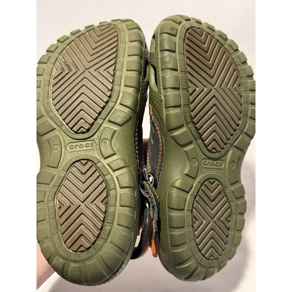 Crocs Men's Yukon Vista II LiteRide Clog Sandal 8 Green Camo